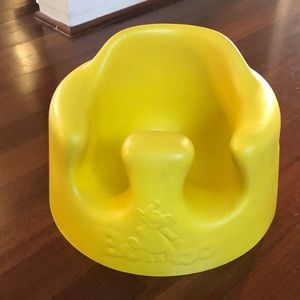 Yellow Bumbo seat